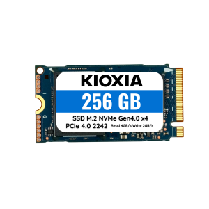 SSD M.2 Kioxia de 256gb NVMe Gen4x4 PCIe 2242